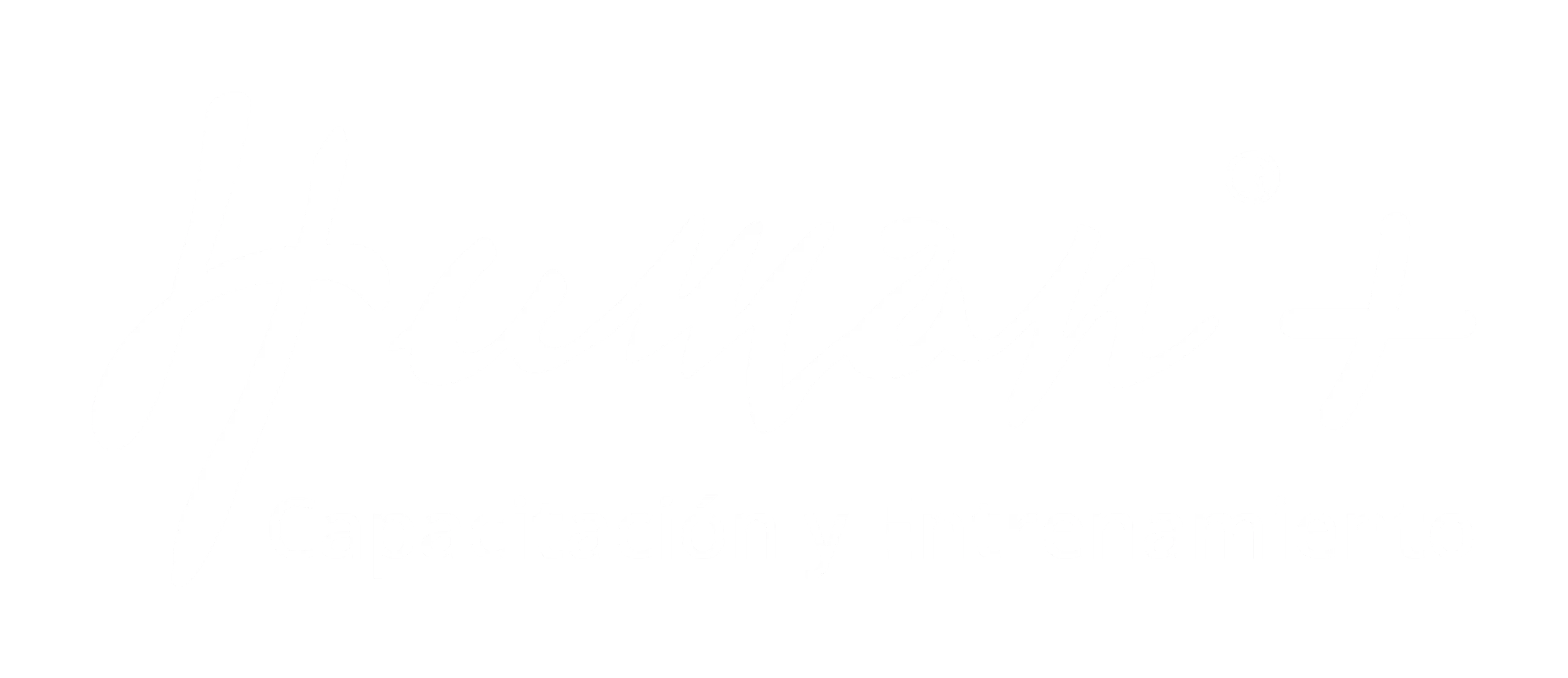 Logo blanco Capacitación y Entrenamiento